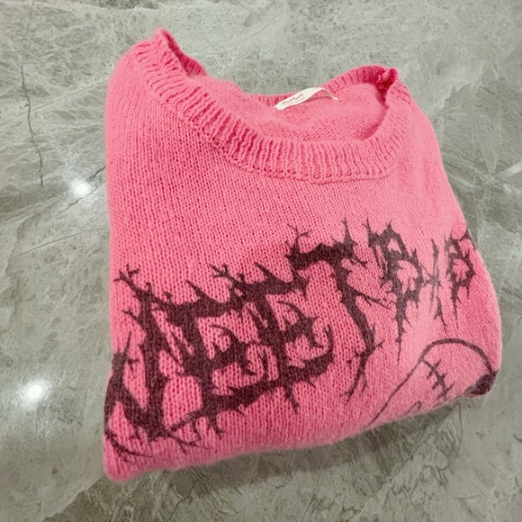 ROMWE Pink Kawaii Sweater - Picture 2 of 2